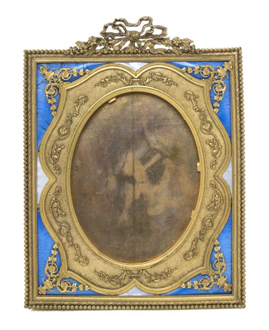 A French Gilt Bronze and