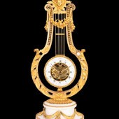 A French Gilt Bronze and Marbl