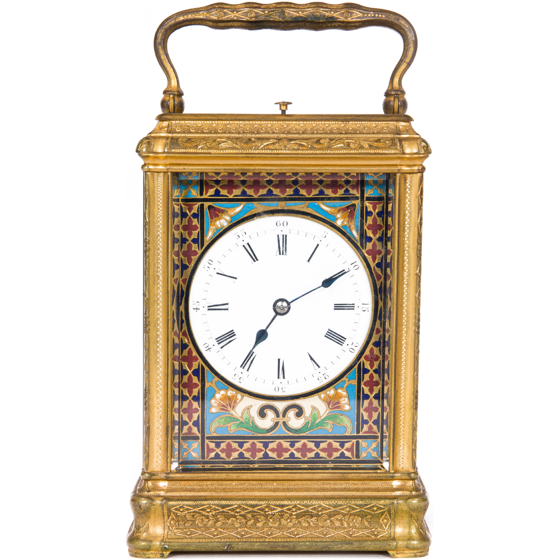 A FRENCH GILT BRONZE AND