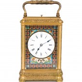 A FRENCH GILT BRONZE AND CHAMP