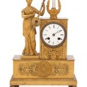 A French Gilt Bronze Figural M
