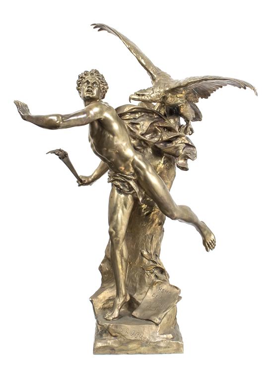 A French Gilt Bronze Figure after