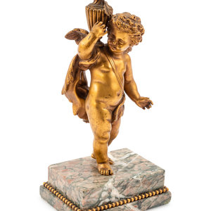 A French Gilt Bronze Figure of a