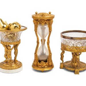 A French Gilt Bronze Mounted