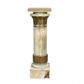 A FRENCH GILT BRONZE MOUNTED O