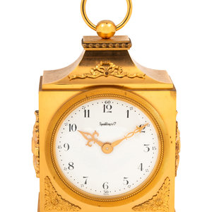 A French Gilt Bronze Officer's