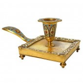A French Gilt Bronze Onyx & Ch