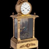 A French Gilt Bronze 'Singing
