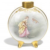A French gilt heightened glaze