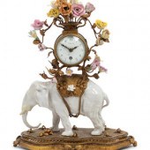 A French Gilt Metal Mounted Po
