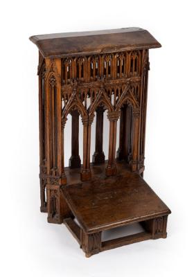 A French Gothic prie Dieu, the book