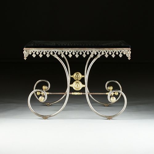 A FRENCH GOTHIC REVIVAL POLISHED