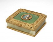 A FRENCH GUILLOCHé ENAMEL AND