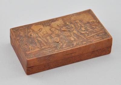 A French Gutta Percha Carved