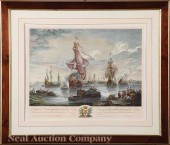 A French Hand-Colored Engravin