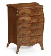 A FRENCH INLAID WALNUT PETITE