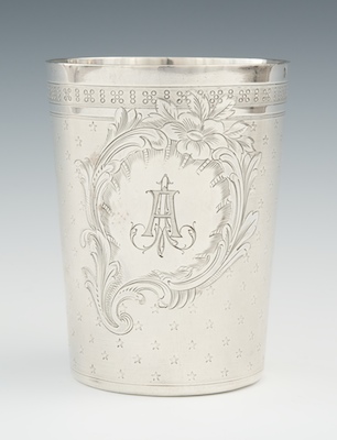 A French La Gerbe D'Or 950 Silver