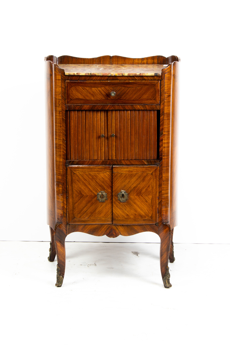 A FRENCH LOUIS XV STYLE  CABINET