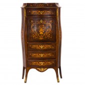 A FRENCH LOUIS XV STYLE BRONZE
