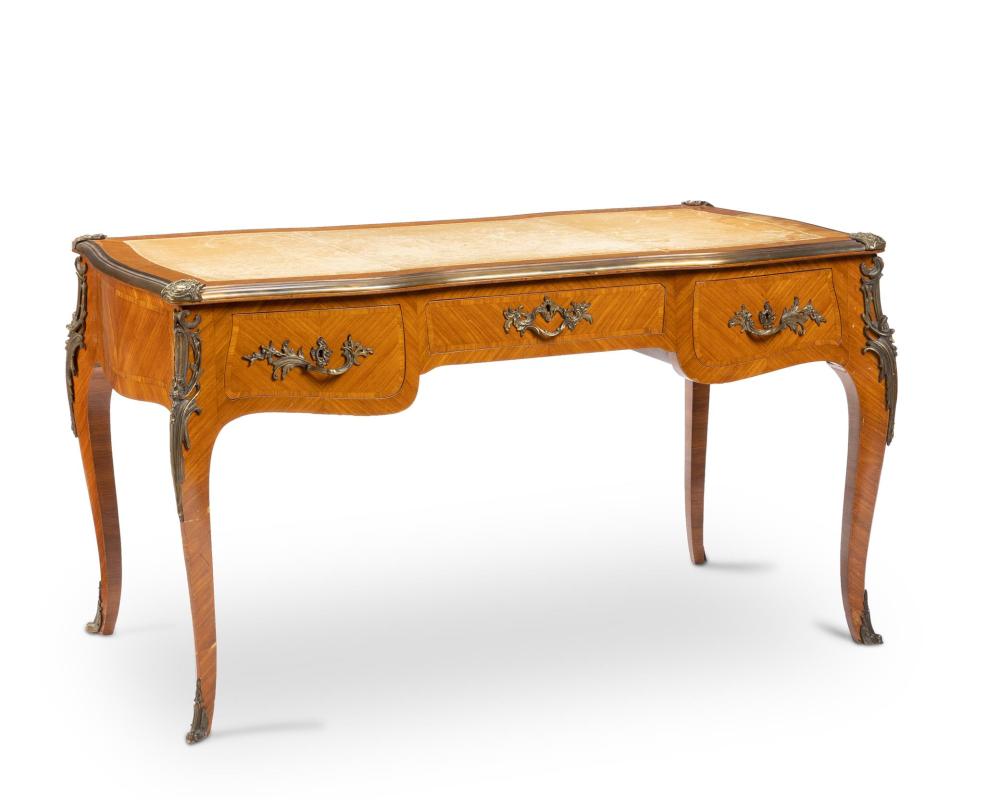 A FRENCH LOUIS XV-STYLE BUREAU