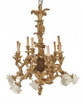A FRENCH LOUIS XV-STYLE GILT-B