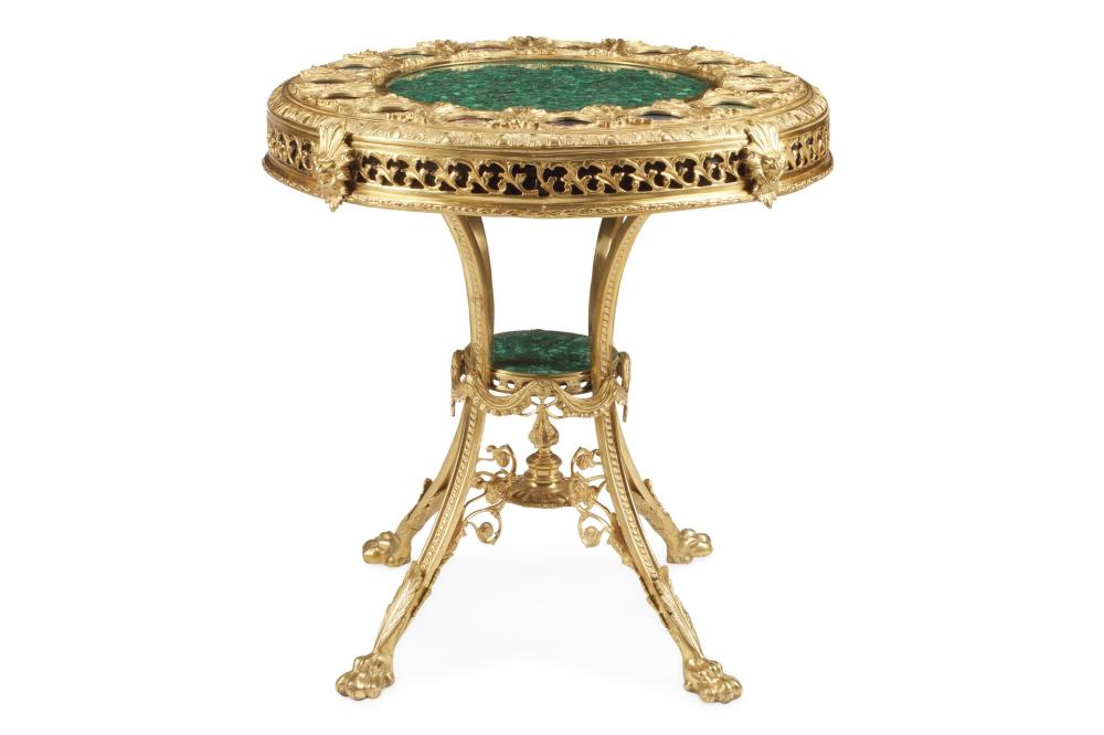 A FRENCH LOUIS XV-STYLE MARBLE