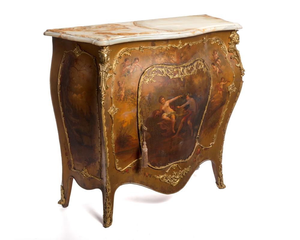 A FRENCH LOUIS XV-STYLE VERNIS