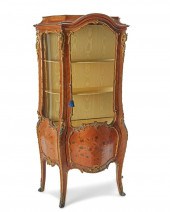 A FRENCH LOUIS XV-STYLE VITRIN