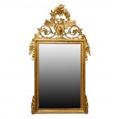 A FRENCH LOUIS XVI STYLE GILTW