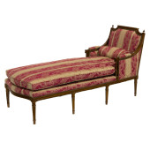 A FRENCH LOUIS XVI STYLE CHAIS