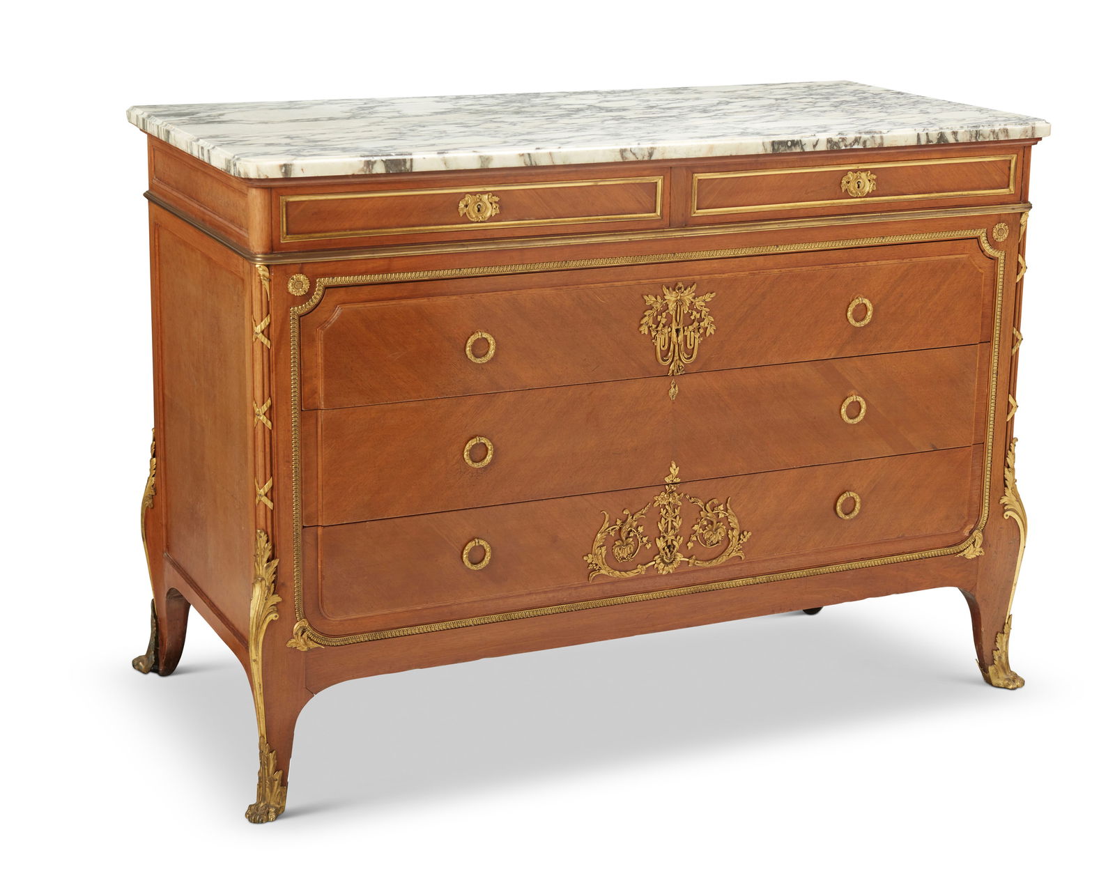 A FRENCH LOUIS XVI-STYLE COMMODEA
