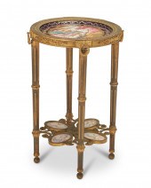 A FRENCH LOUIS XVI-STYLE GILT-