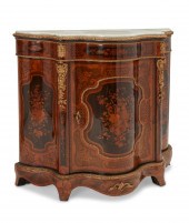 A FRENCH MARQUETRY CABINETA Fr