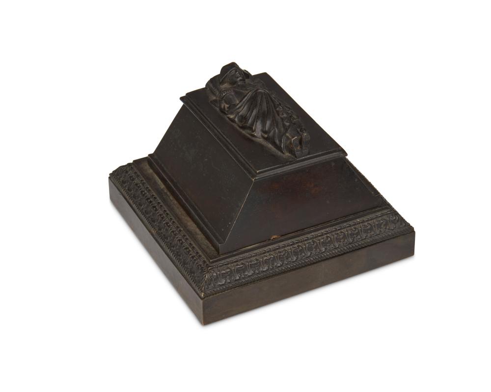 A FRENCH NAPOLEON I-STYLE BRONZE