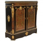 A FRENCH NAPOLEON III EBONIZED