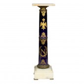 A FRENCH NAPOLEONIC GILT BRONZ