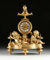 A FRENCH NÉO GREC GILT METAL F