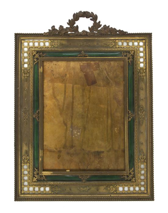A French Neoclassical Gilt Bronze