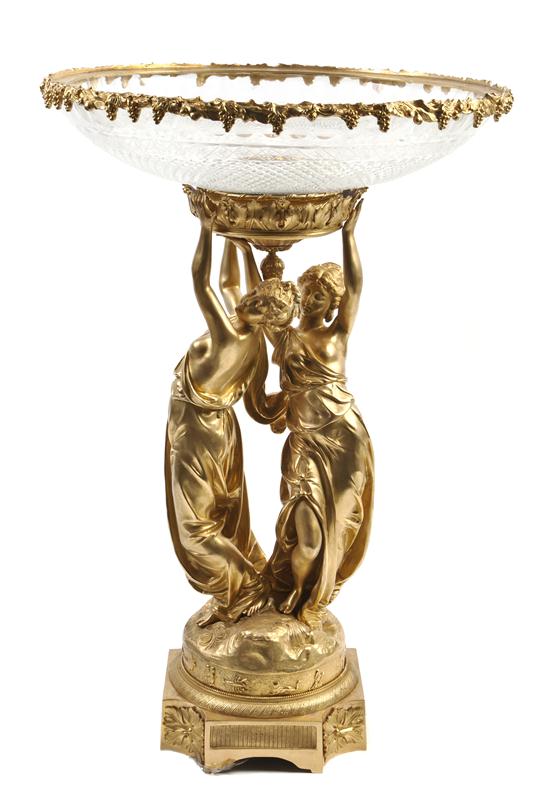 A French Neoclassical Gilt Bronze