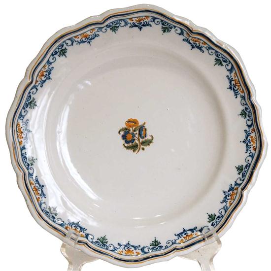 A French Olérys and Laugier Faience