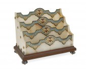 A FRENCH ONYX AND CHAMPLEVé LE