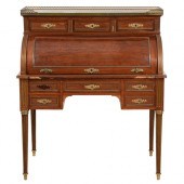 A French ormolu mounted mahoga