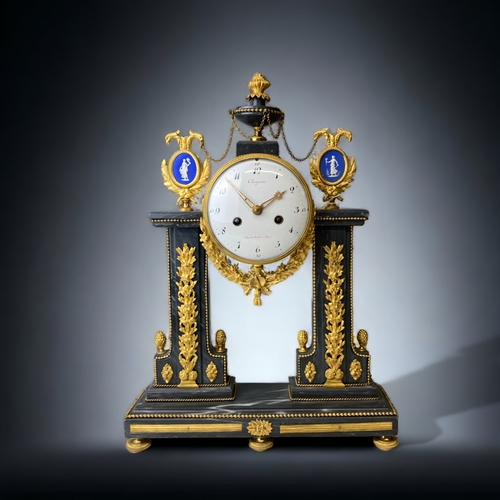 A FRENCH ORMOLU MOUNTED MANTLE