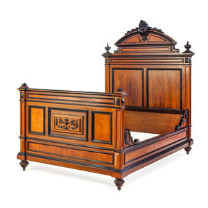 A French Parcel Ebonized Rosewood