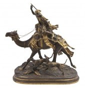 *A French Parcel Gilt Bronze F