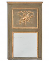 A FRENCH PARCEL GILT CARVED WO