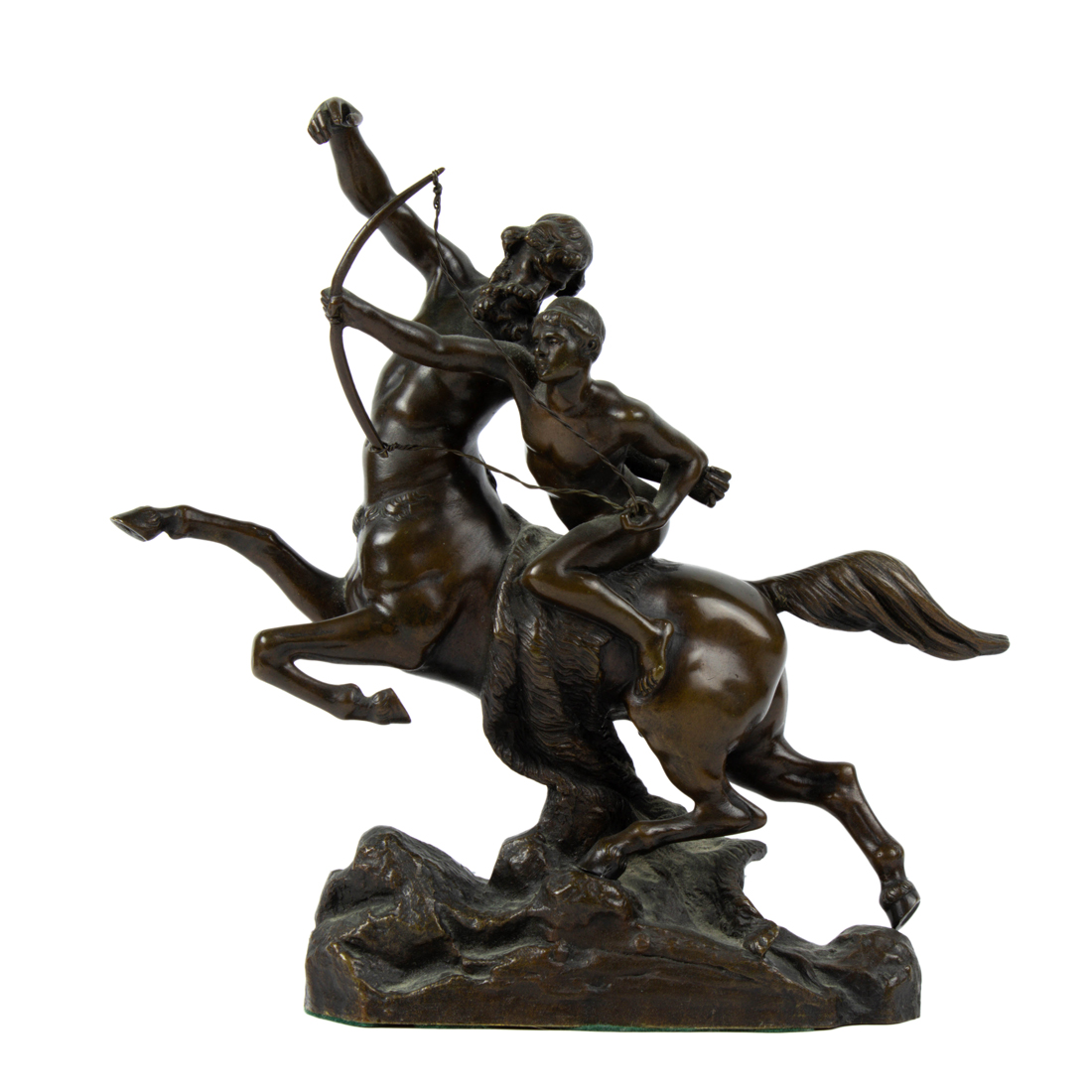 A FRENCH PATINATED BRONZE MODEL