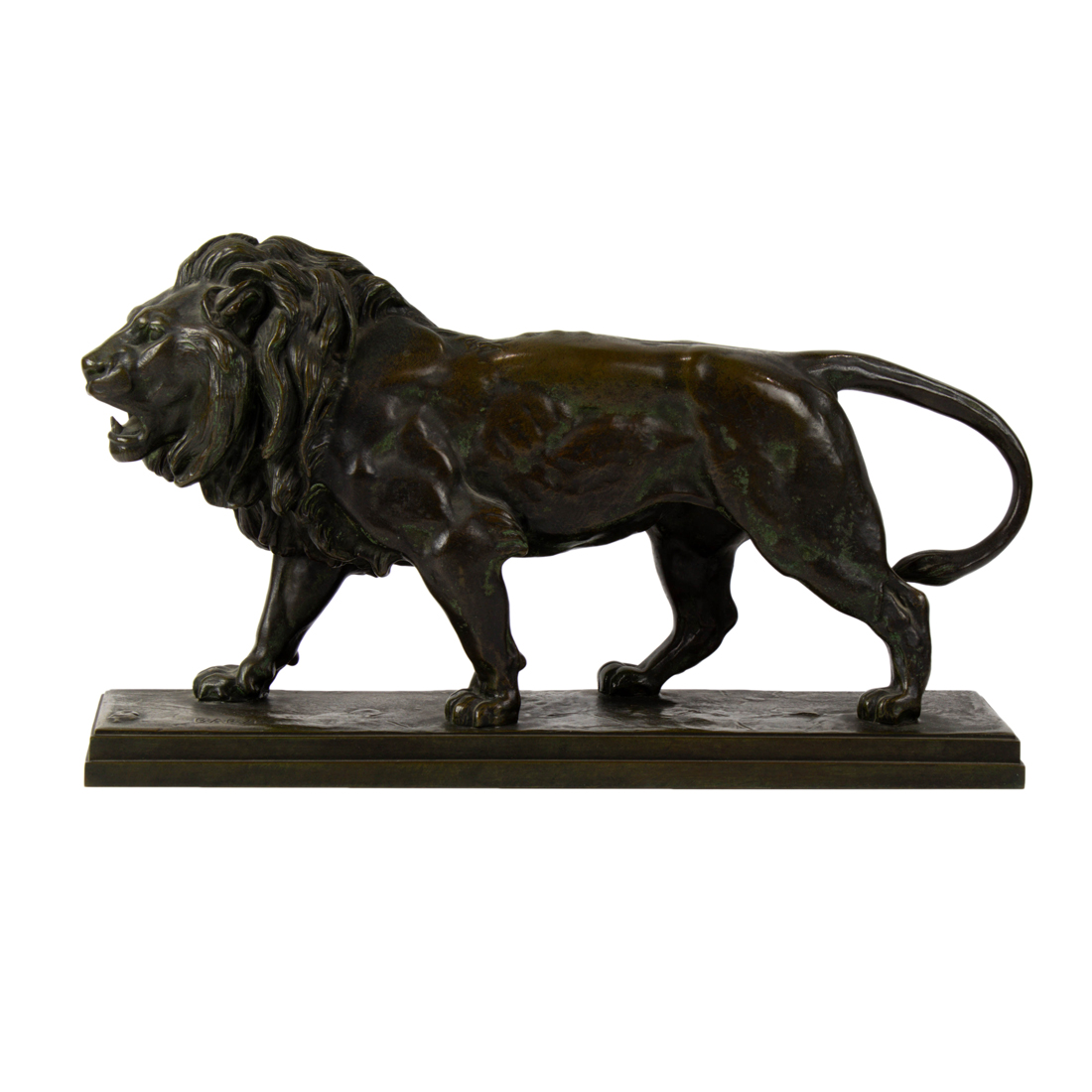 A FRENCH PATINATED BRONZE STUDY