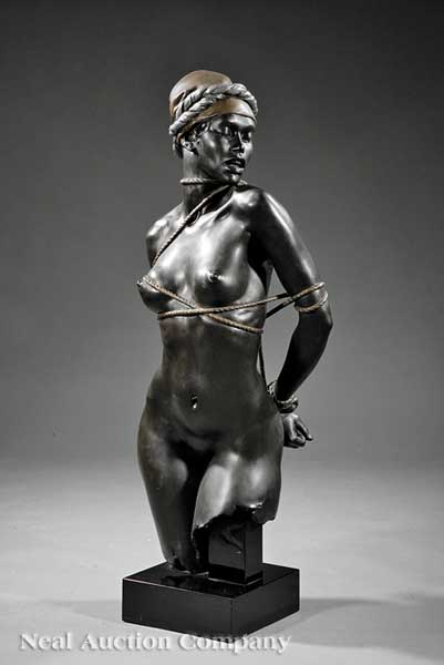 A French Patinated Sculpture of a