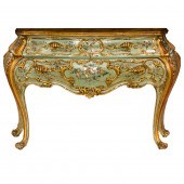 A FRENCH POLYCHROME AND PARTIA